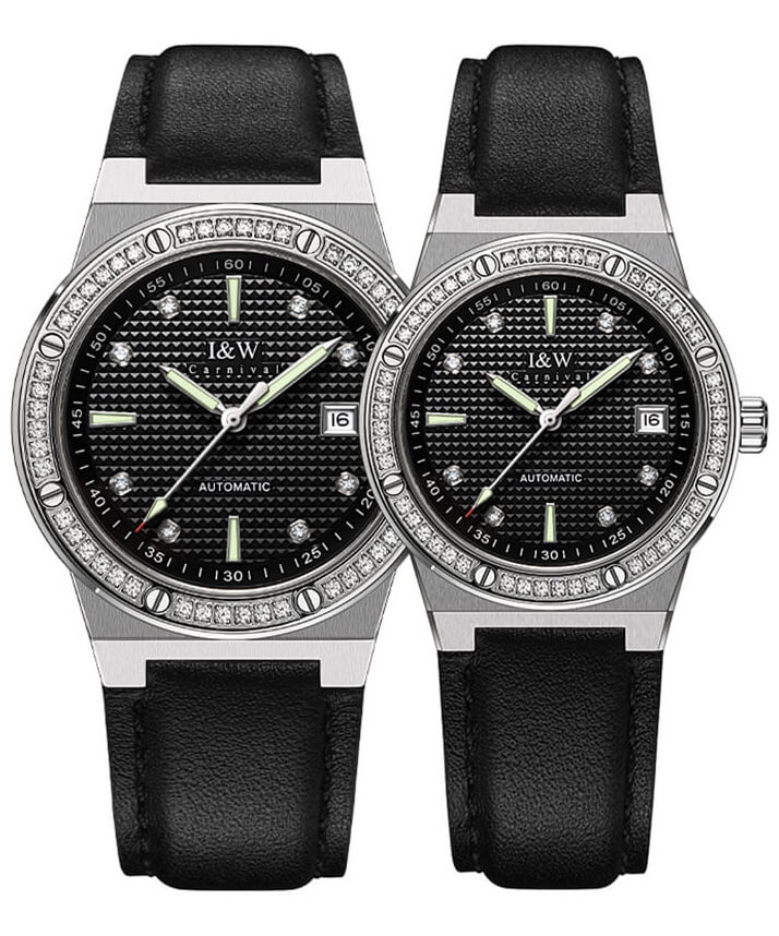 Đồng Hồ Đôi I&W Carnival 610D2 Automatic