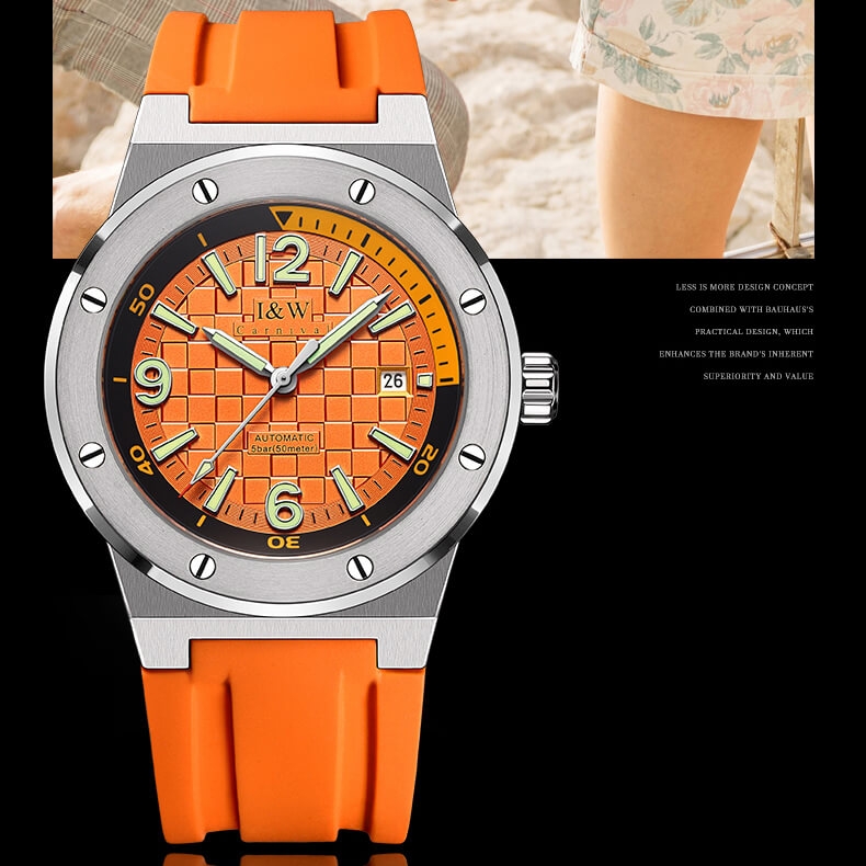 Đồng Hồ Nam I&W Carnival 618G7 Automatic