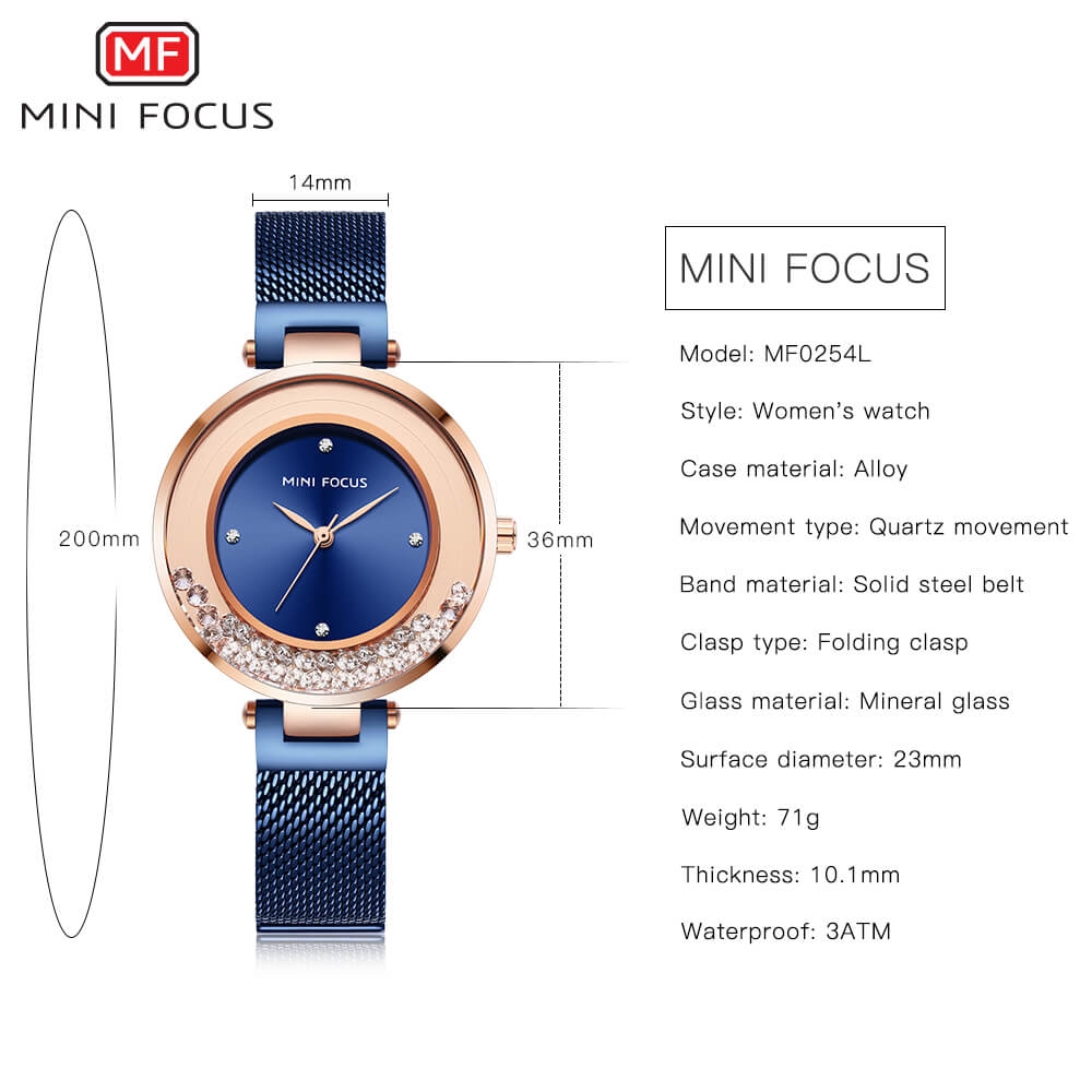 Đồng Hồ Nữ Mini Focus MF14-3 Quartz