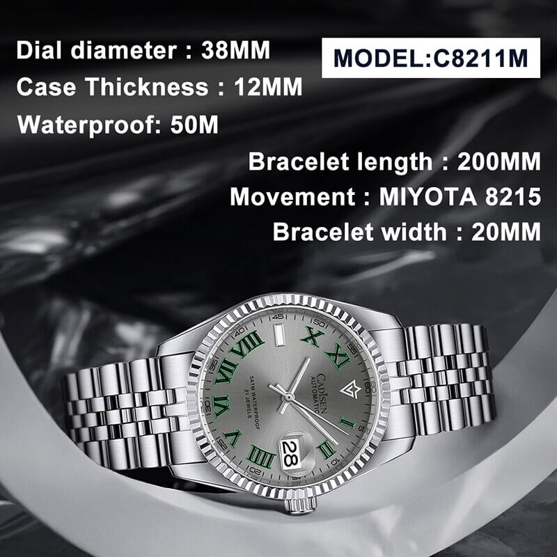 Đồng Hồ Nam Cadisen C8211M2 Automatic