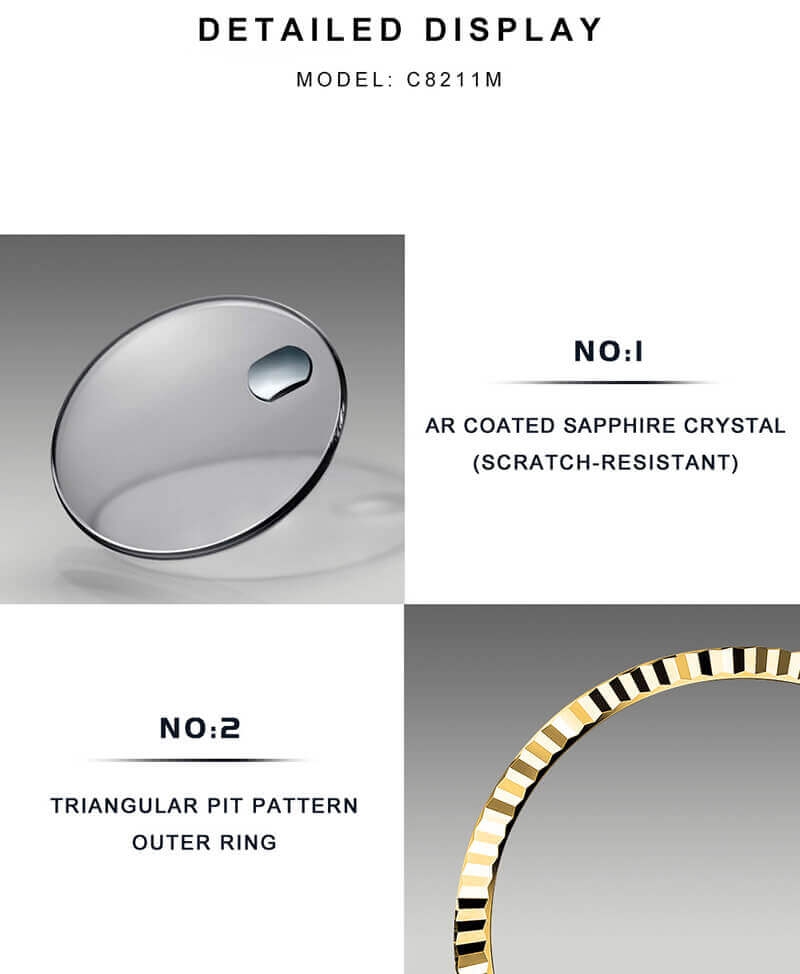 Đồng Hồ Nam Cadisen C8211M1 Automatic