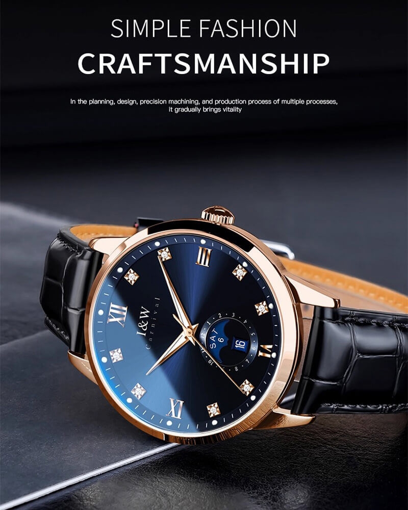 Đồng Hồ Nam I&W Carnival 55831G4 Automatic