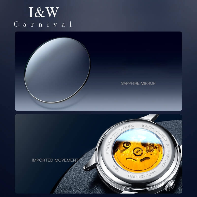 Đồng Hồ Nam I&W Carnival 55838G4 Automatic