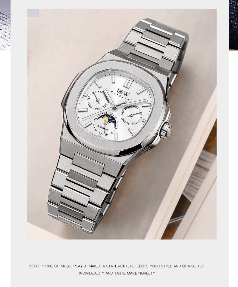 Đồng Hồ Nam I&W Carnival 55886G1-T1 Automatic