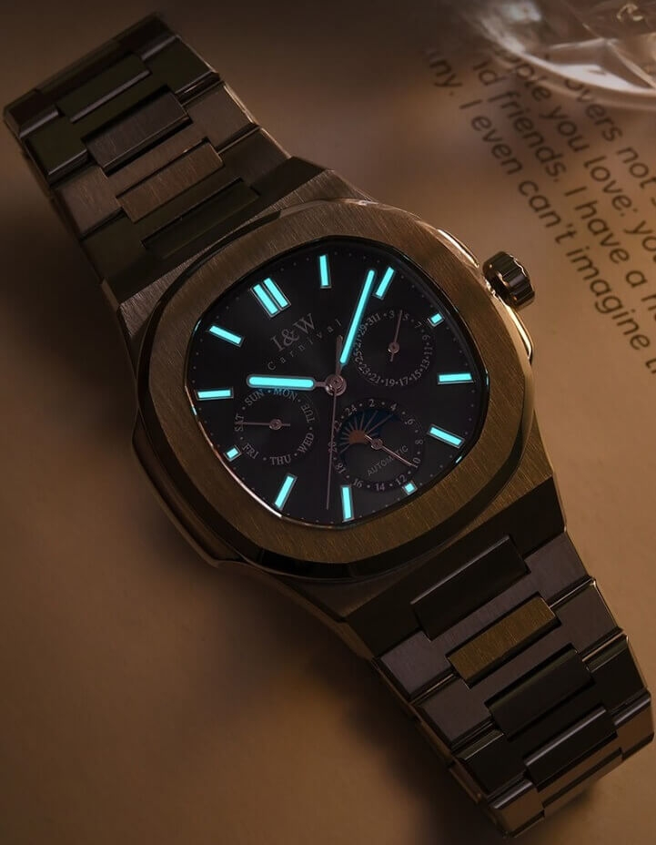 Đồng Hồ Nam I&W Carnival 55886G1-T3 Automatic