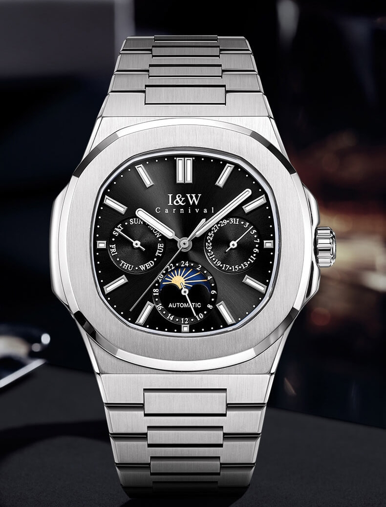 Đồng Hồ Nam I&W Carnival 55886G1-T3 Automatic