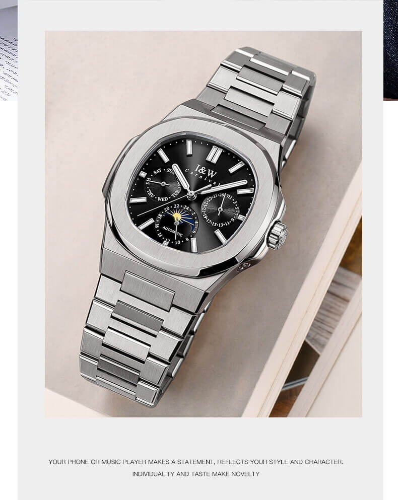 Đồng Hồ Nam I&W Carnival 55886G1-T3 Automatic