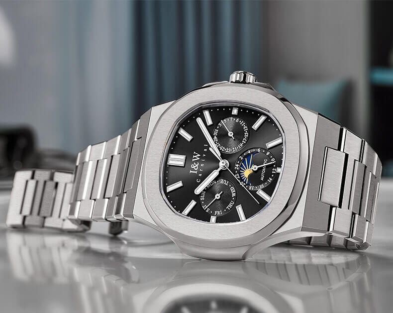Đồng Hồ Nam I&W Carnival 55886G1-T3 Automatic