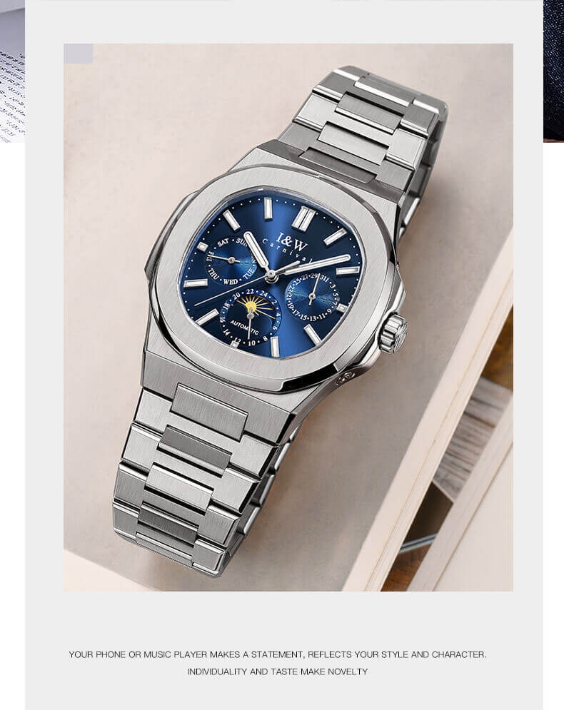 Đồng Hồ Nam I&W Carnival 55886G1-T2 Automatic