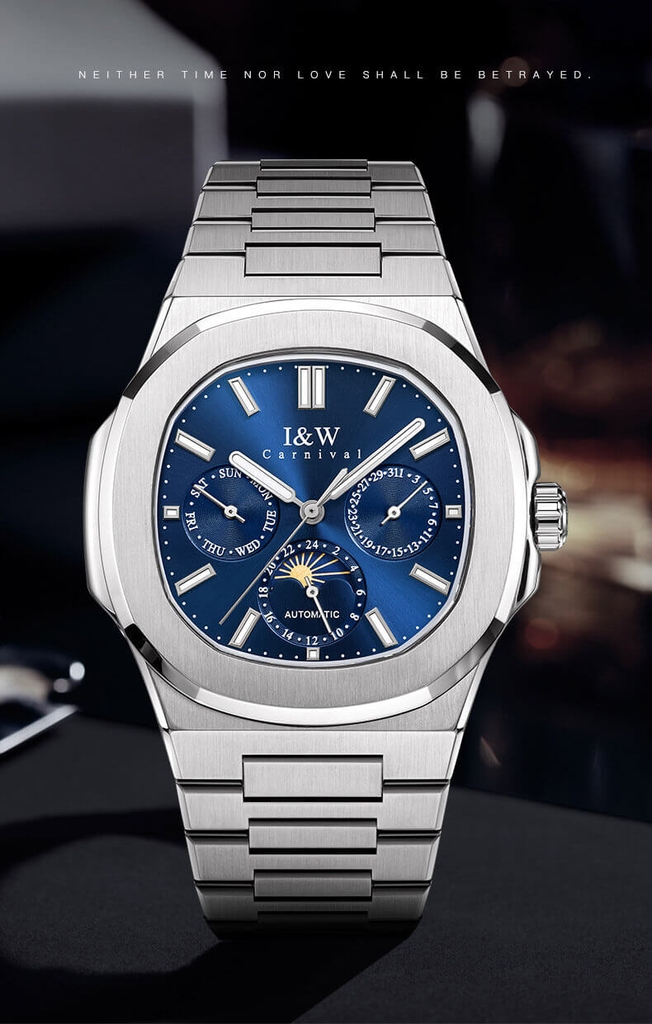 Đồng Hồ Nam I&W Carnival 55886G1-T2 Automatic