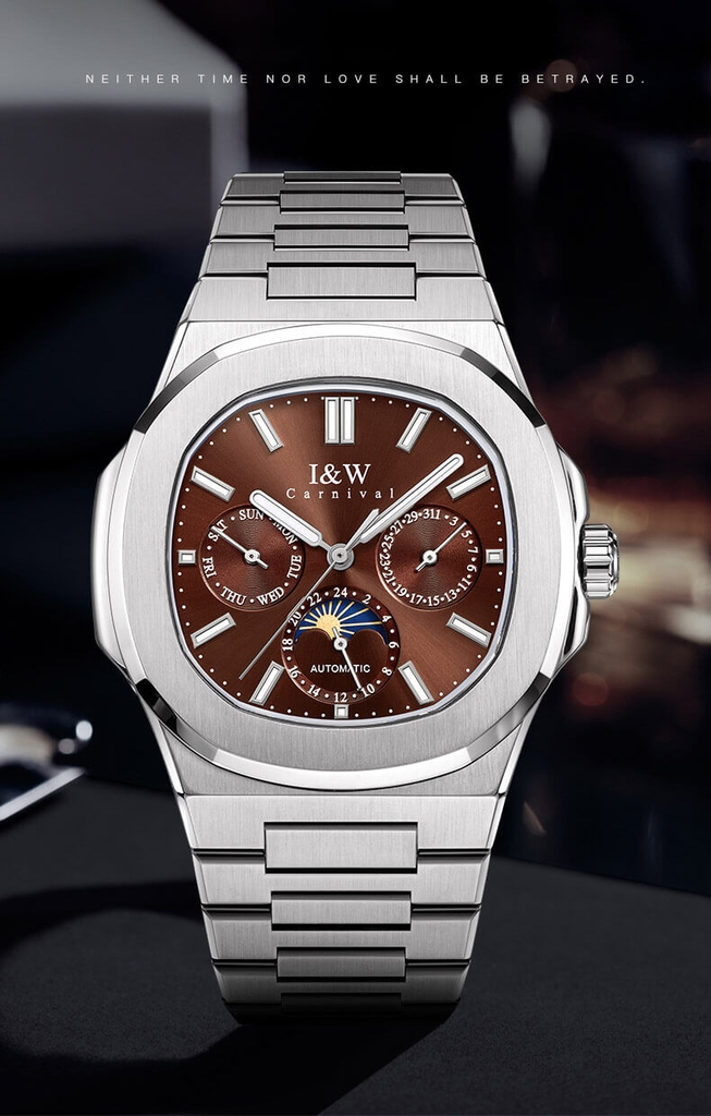 Đồng Hồ Nam I&W Carnival 55886G1-T5 Automatic
