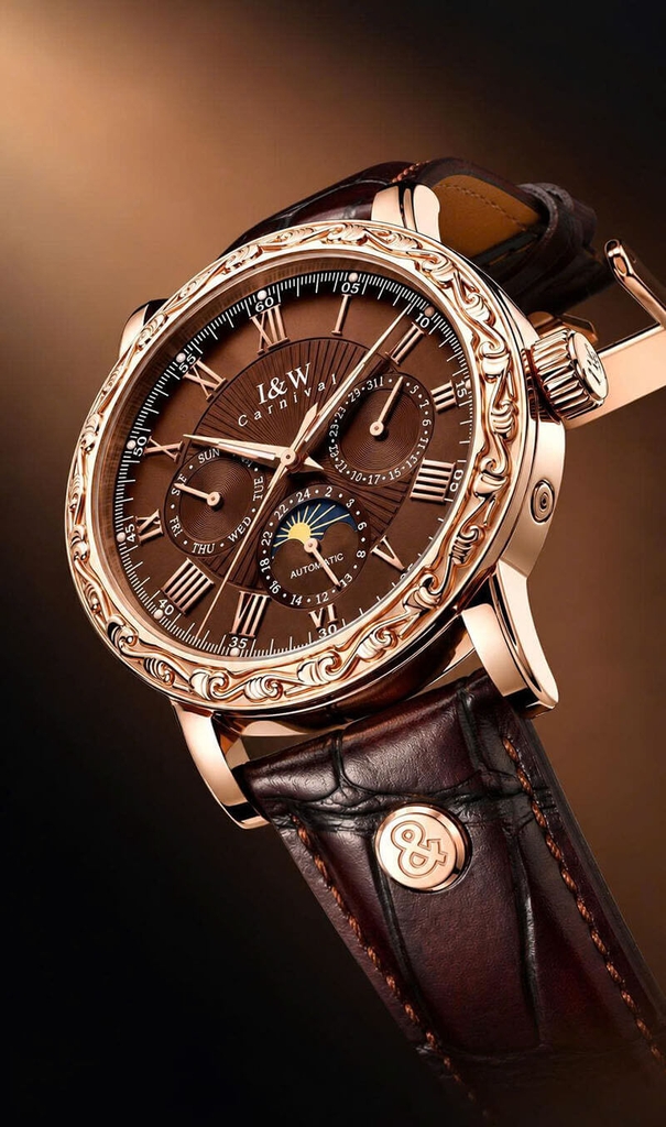 Đồng Hồ Nam I&W Carnival 55906G-D2 Automatic