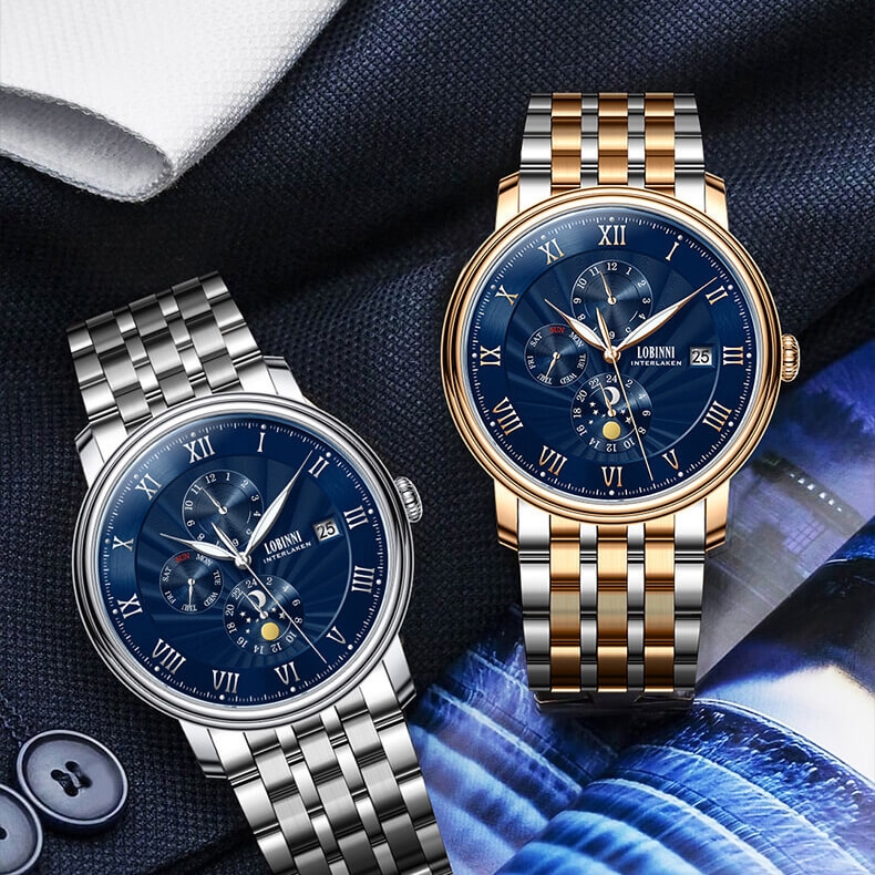 Đồng Hồ Nam Lobinni No.1023LT-12 Automatic