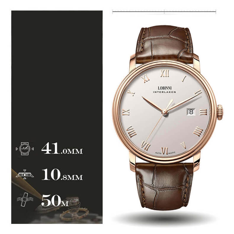 Đồng Hồ Nam Lobinni No.12033-1 Automatic