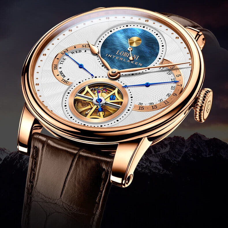 Đồng Hồ Nam Lobinni No.16015-2 Automatic