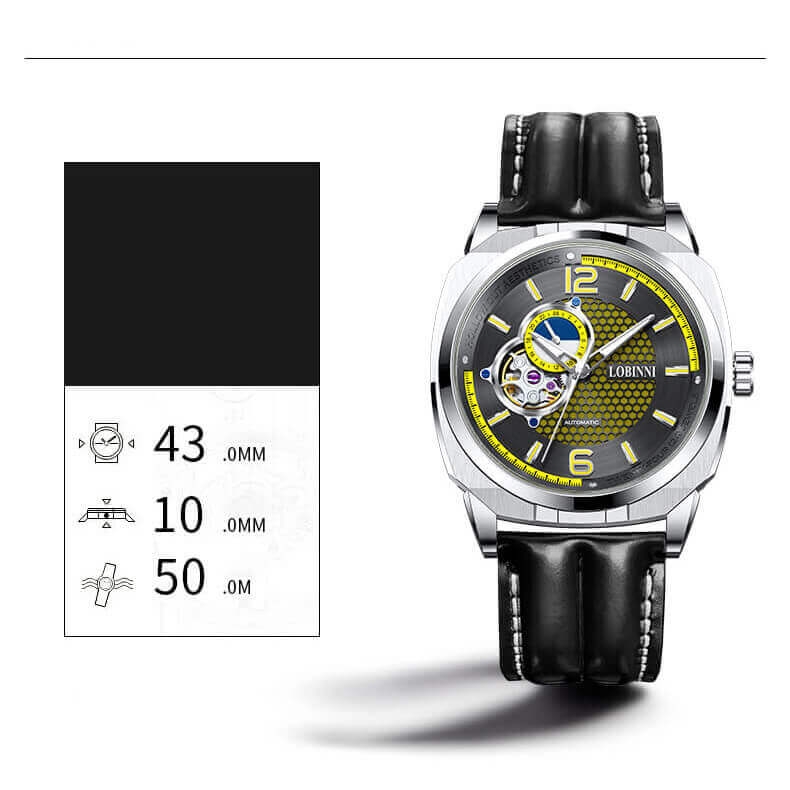 Đồng Hồ Nam Lobinni No.16067-2 Automatic