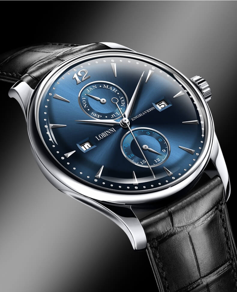 Đồng Hồ Nam Lobinni No.1803 Automatic