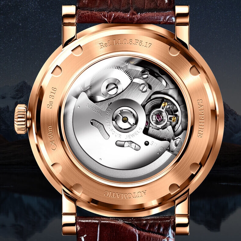 Đồng Hồ Nam Lobinni No.18081-2 Automatic