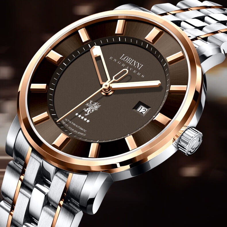 Đồng Hồ Nam Lobinni No.5001 Automatic