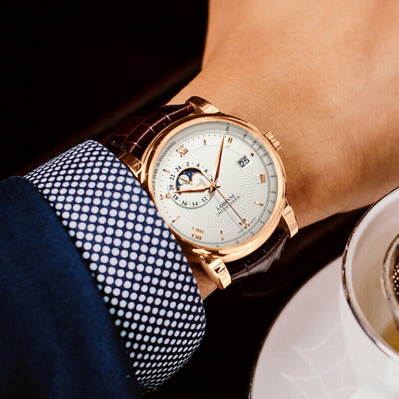 Đồng Hồ Nam Lobinni No.5010-2 Automatic