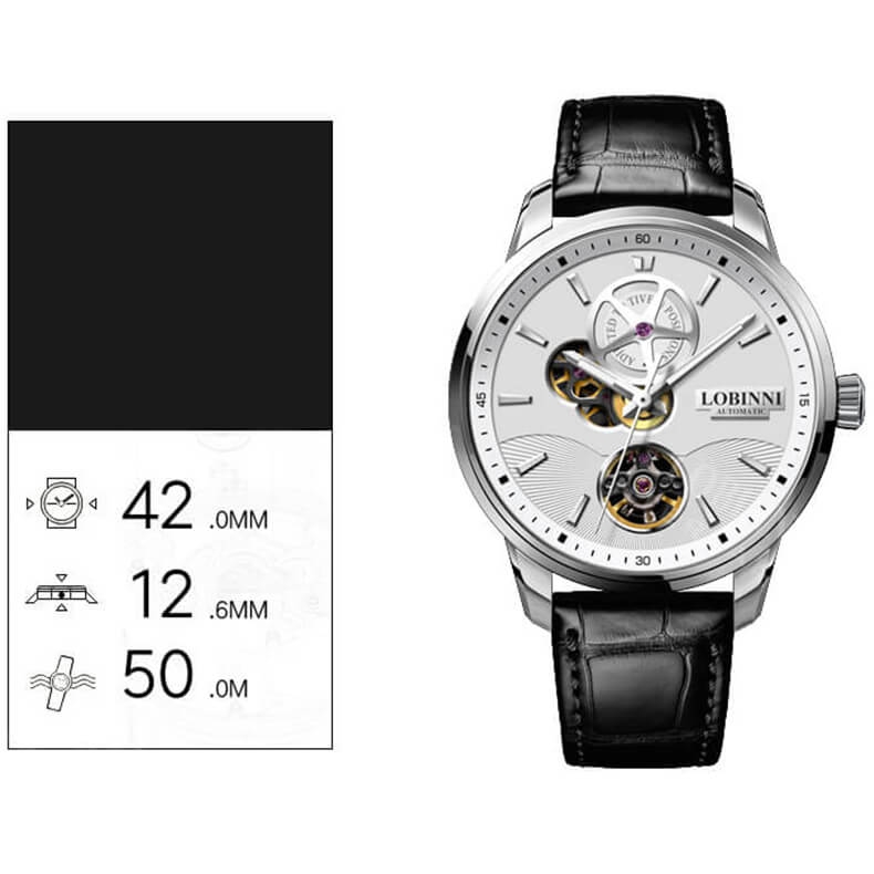 Đồng Hồ Nam Lobinni No.5018-2 Automatic