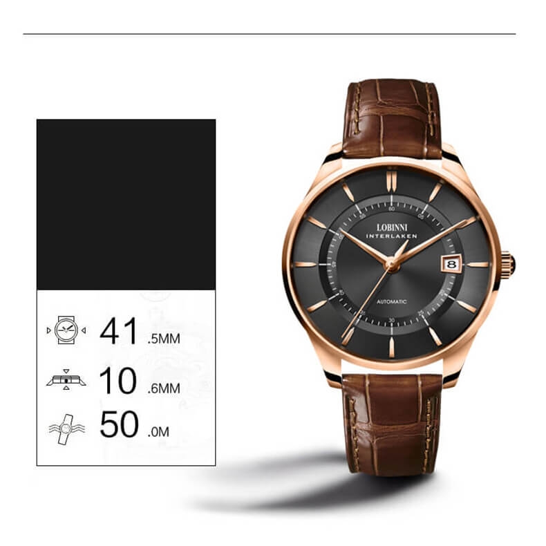 Đồng Hồ Nam Lobinni No.5020-2 Automatic
