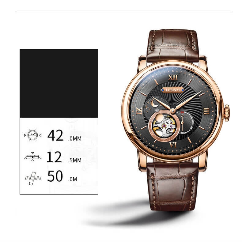 Đồng Hồ Nam Lobinni No.5719-5 Automatic