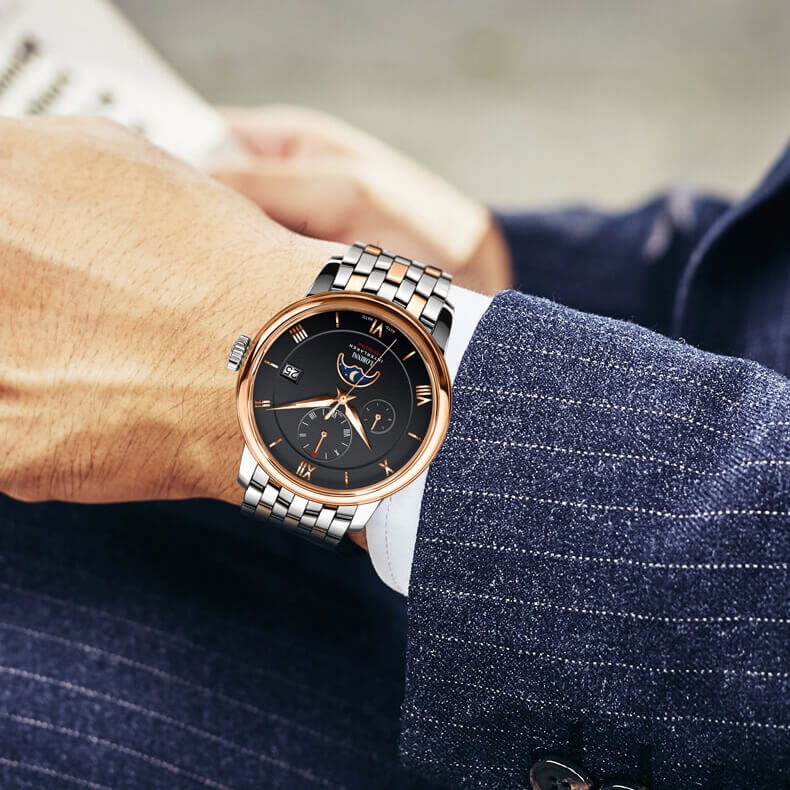 Đồng Hồ Nam Lobinni No.6020-4 Automatic
