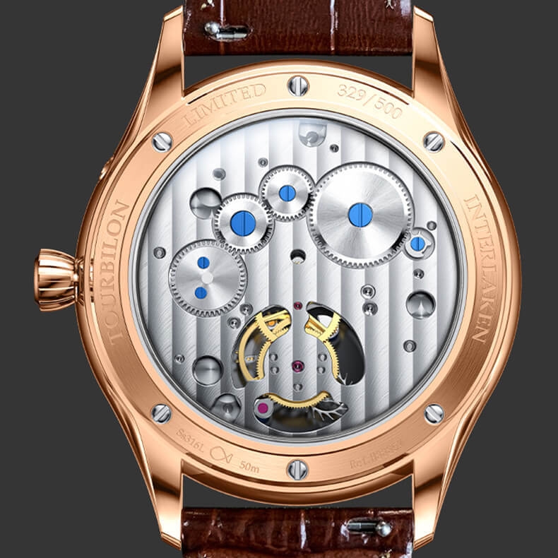 Đồng Hồ Nam Lobinni No.8885-1 Tourbillon