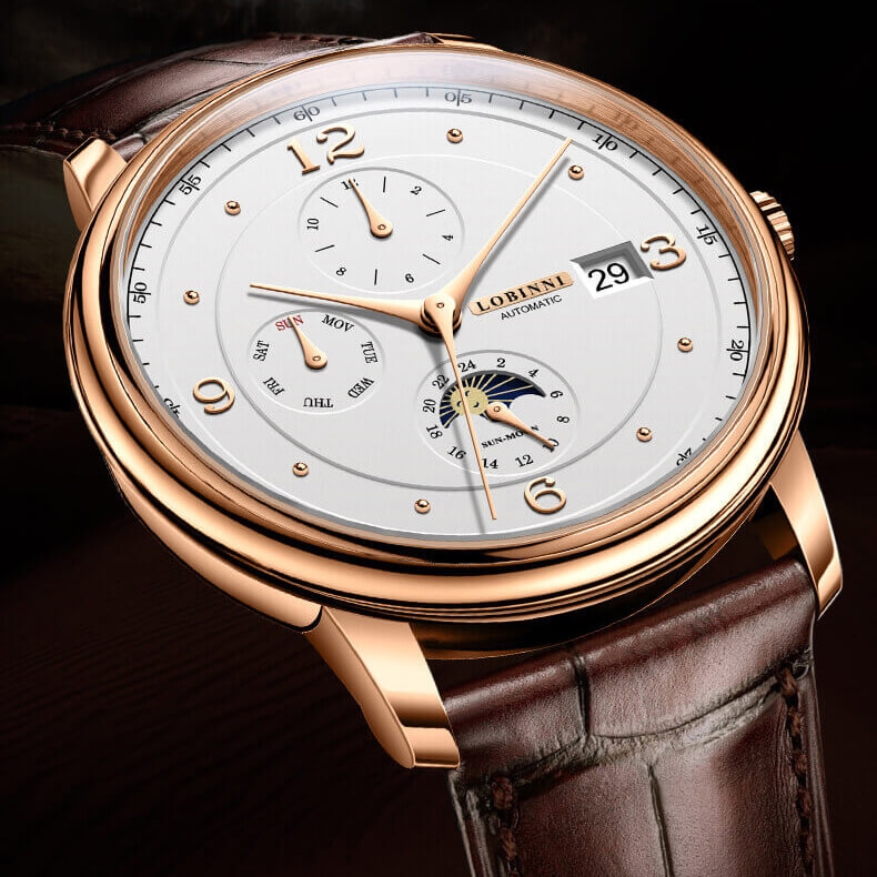 Đồng Hồ Nam Lobinni No.9225-2 Automatic