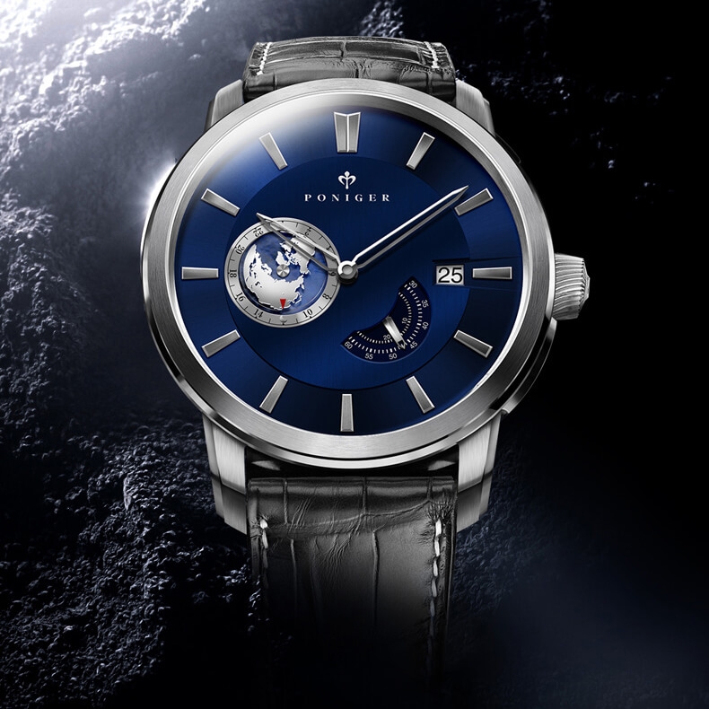 Đồng Hồ Nam Poniger P523-6 Automatic
