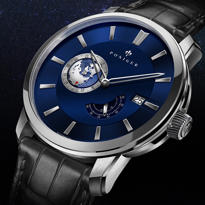 Đồng Hồ Nam Poniger P523-6 Automatic