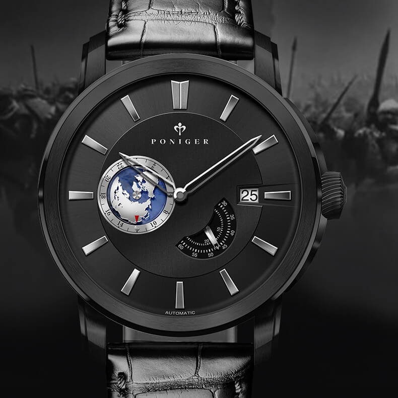 Đồng Hồ Nam Poniger P523-6 Automatic