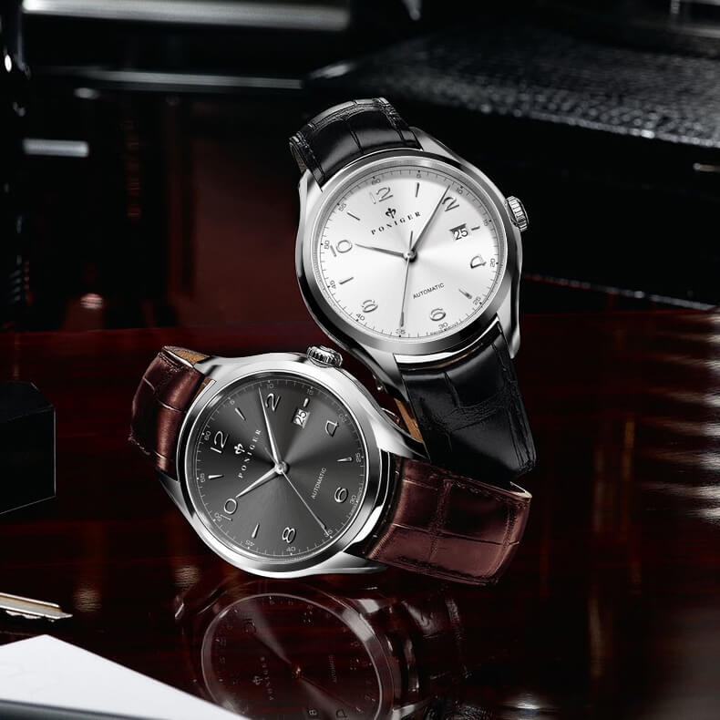Đồng Hồ Nam Poniger P713-2 Automatic