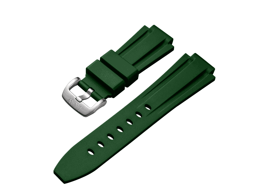 Dây silicon đồng hồ nam I&W Carnival