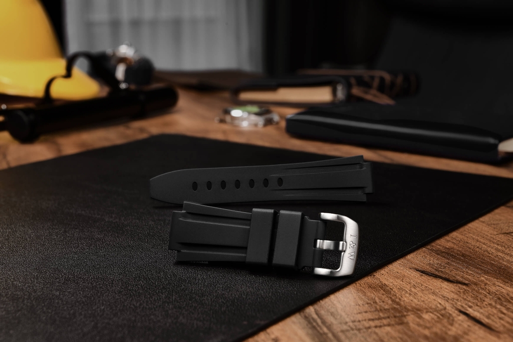 Dây silicon đồng hồ nam I&W Carnival