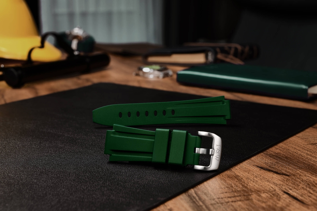 Dây silicon đồng hồ nam I&W Carnival