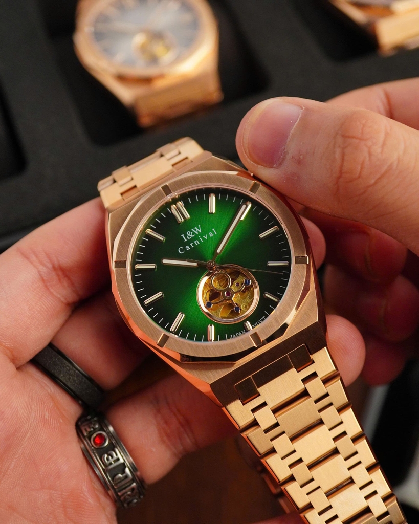 Đồng Hồ Nam I&W Carnival 55883G-T8 Automatic