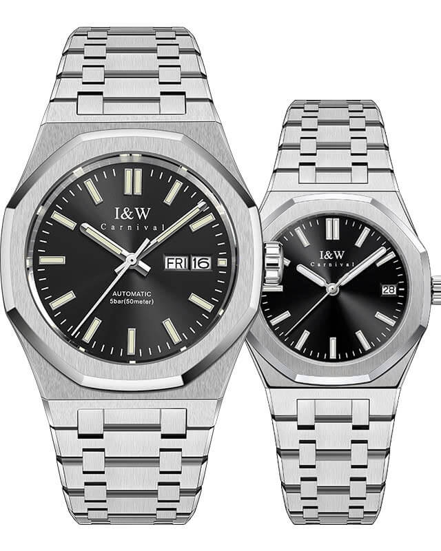 Đồng Hồ Đôi I&W Carnival 55793D1 Automatic