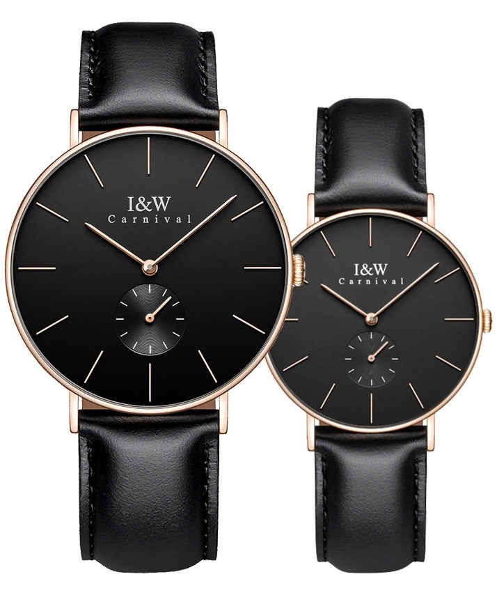 Đồng Hồ Đôi I&W Carnival 8848D1 Quartz