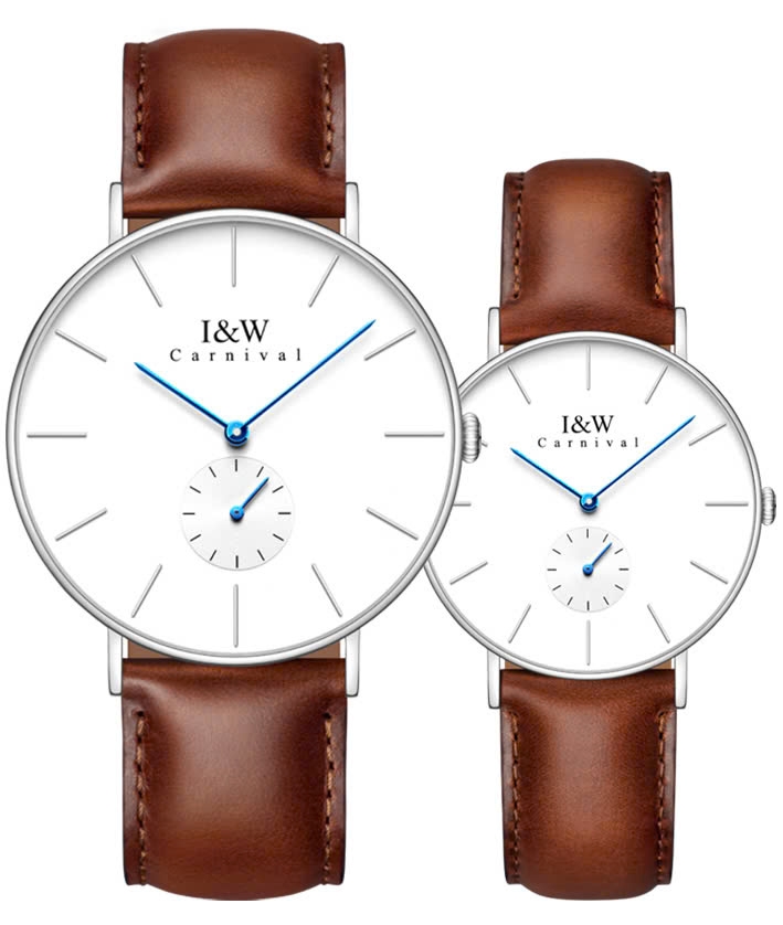 Đồng Hồ Đôi I&W Carnival 8848D2 Quartz