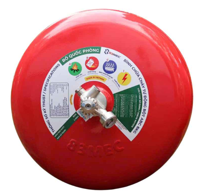 Bình chữa cháy tự động bột ABC 8kg