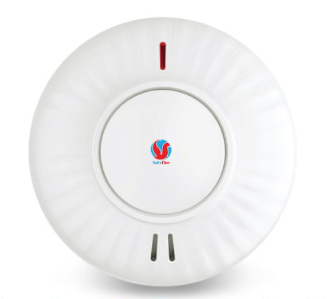 Đầu báo cháy khói liên động không dây kèm đế Wifi SafeFire AJ-760W