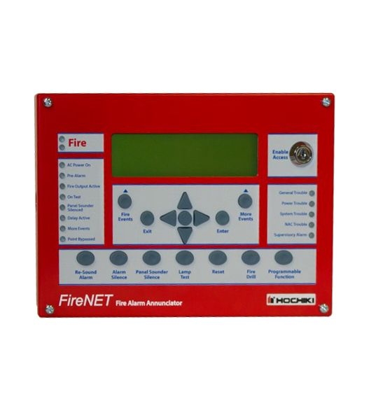 Bộ hiển thị phụ – Màn hình phụ LCD (kết nối RS484 với TT FireNet) FN-LCD-S-R