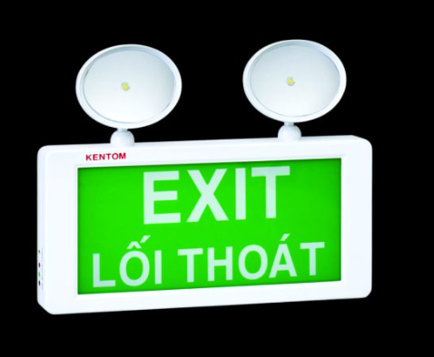 Đèn sạc khẩn cấp kết hợp exit Kentom KT730