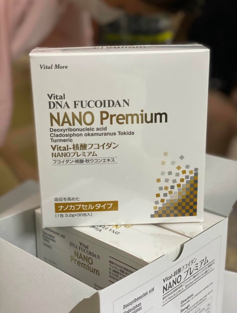 Vital DNA Fucoidan Nano Premium cao cấp Nhật Bản - PHÒNG CHỐNG VÀ HỖ TRỢ ĐIỀU TRỊ UNG THƯ