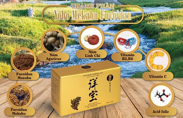 YOHO MEKABU FUCOIDAN DẠNG NƯỚC - PHÒNG CHỐNG VÀ HỖ TRỢ ĐIỀU TRỊ UNG THƯ