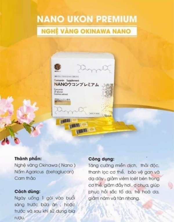 Tinh Chất Nghệ Nano Ukon Premium