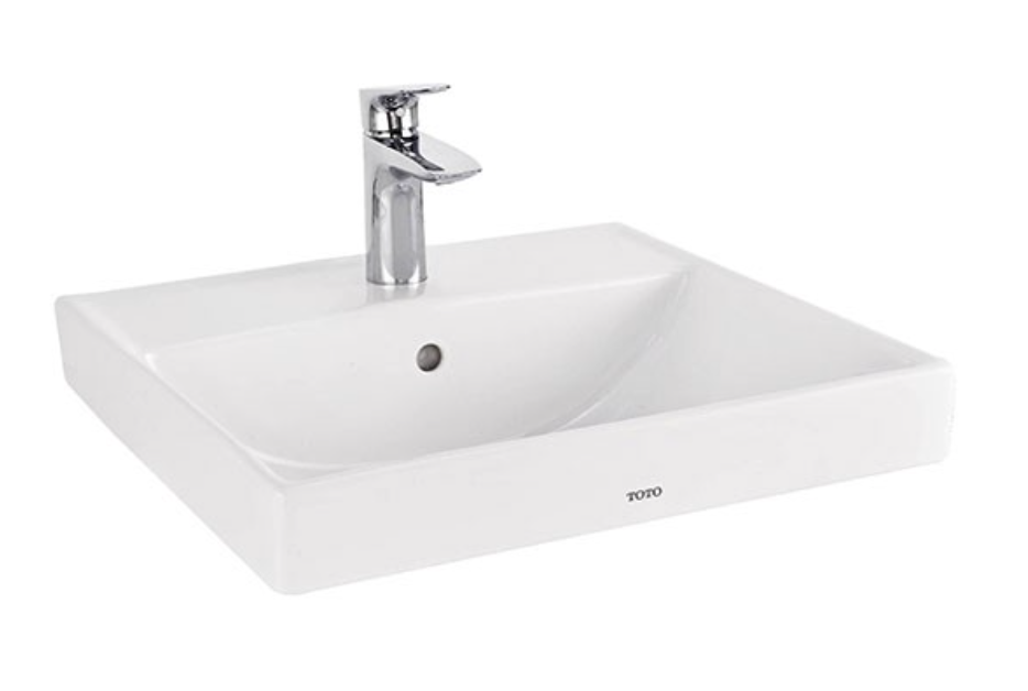Chậu Rửa Lavabo TOTO LT710CSR#XW Đặt Bàn | Nội Thất Gia Thành