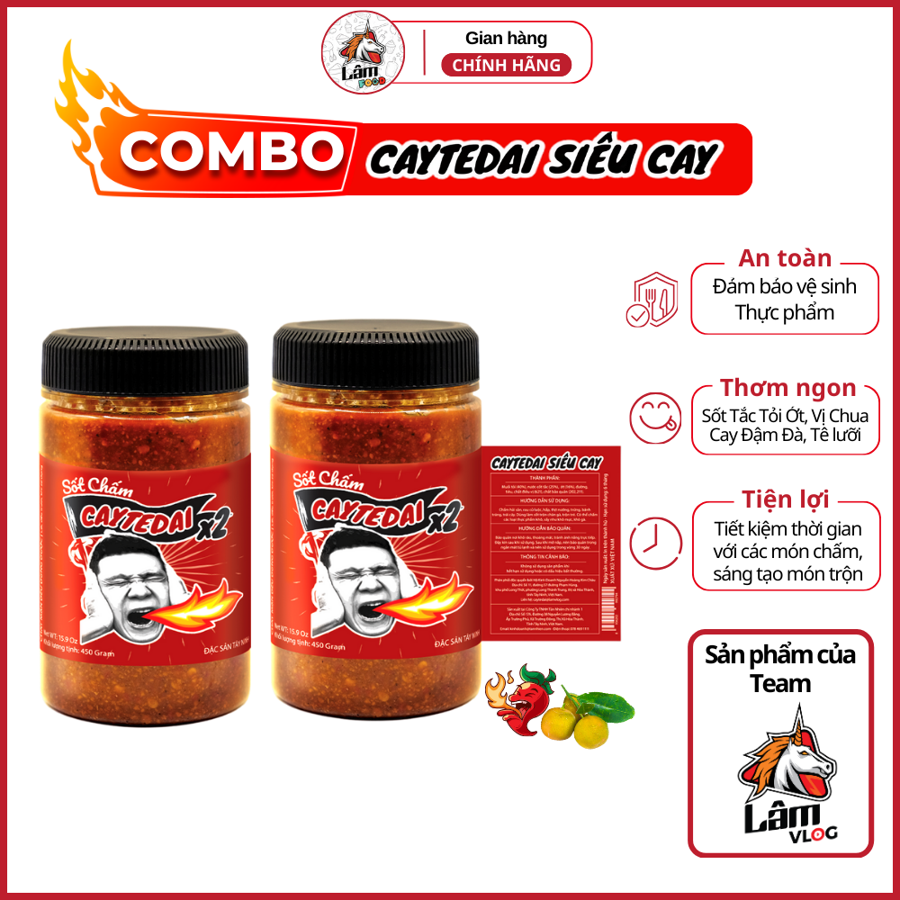 COMBO 2 Hũ SIÊU CAY X2